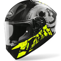 Airoh Valor Akuna Motorcycle Helmet  Yellow Gloss