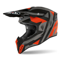 Airoh Wraap Sequel Motorcycle Helmet Orange Matt Small