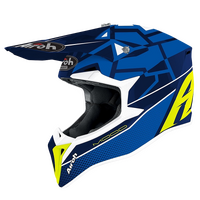 Airoh WRaap Mood Motorcycle Helmet Blue Gloss Xxl (WRM18)