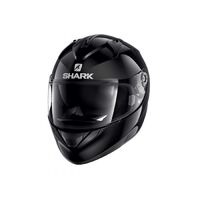 Shark Ridill Blank Motorcycle Helmet - Black