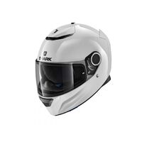 Shark Spartan Blank Motorcycle Helmet - White