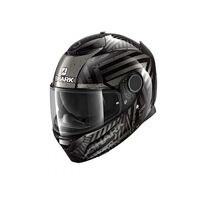 Shark Spartan Kobrack Motorcycle Helmet - Black/Anthracite