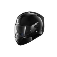 Shark D-Skwal Blank Motorcycle Helmet - Gloss Black