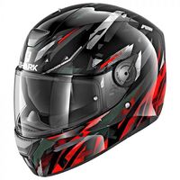 Shark D-Skwal Kanhji Motorcycle Helmet X-Small - Black/Red/White