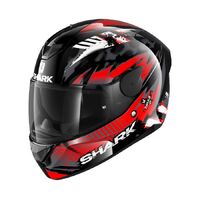 Shark D-Skwal 2 Penxa Motorcycle Helmet - Black/Red/Anthracite