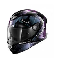 Shark Skwal 2 Venger Motorcycle Helmet - Black /Violet