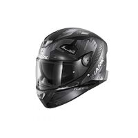 Skwal 2 Venger Motorcycle Helmet Matte Black /Anth Xl