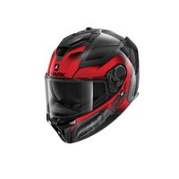 Shark Spartan GT Carbon Shestter Motorcycle Helmet - Red/Anthracite
