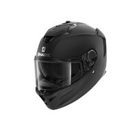 Shark Spartan GT Blank Motorcycle Helmet - Matte Black