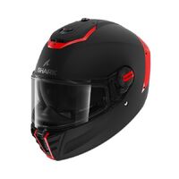 Shark Spartan RS Blank Mat SP Helmet - Black/Orange/Black