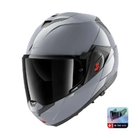 Shark OXO Dark Shadow Silver Helmet + Visor