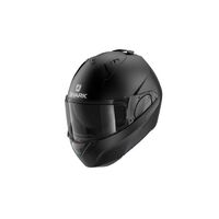 Shark Evo ES Blank Motorcycle Helmet - Matte Black