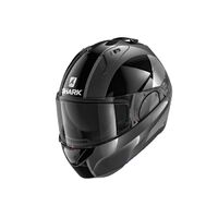 Shark Evo ES Endless Motorcycle Helmet - Anthracite/Black