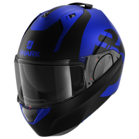 Shark Evo-ES Kedje Mat Motorcycle Helmet - Blue/Black