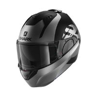Shark Evo-ES Kedje Mat Motorcycle Helmet - Black/Anthracite