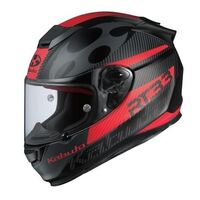 Kabuto RT33 SP1 Motorcycle Helmet - Matte Black/Red