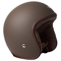 Rxt Classic Open Face Motorcycle Helmet - Brown