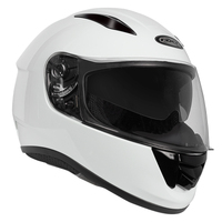 RXT A736 Evo Solid Motorcycle Helmet White X-Small