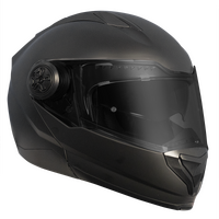 RXT 909 Flip-Up Motorcycle Helmet Matt Black - Small