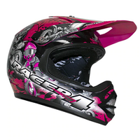 RXT Racer 4 Motorcycle Helmet Kids Magenta