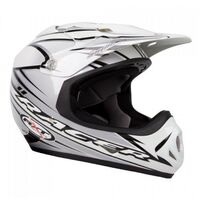 Rxt Kid's A717C Racer 2 Motorcycle Dirt Helmet 2X-Small - Gunmetal