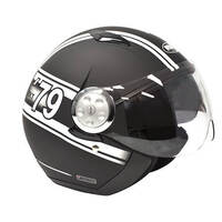 Rxt X215 Striker Motorcycle Helmet X-Small - Matte Black/White