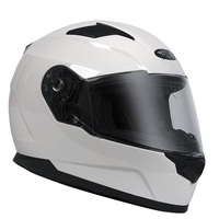 Rxt 817 Street Solid Full Face Motorcycle Helmet - Gloss White