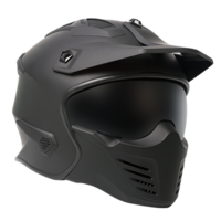 Rxt 726 -X Warrior Solid ABS Motorcycle Helmet - Matte Black