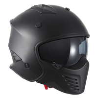 RXT FS-X2-X Warrior 2 Motorcycle Helmet Matt Black X-Small