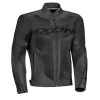 Ixon Draco Motorcycle Highly Ventilated Textile Jacket - Black