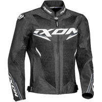 Ixon Draco Motorcycle Highly Ventilated Textile Jacket - Black/White
