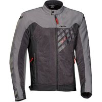 Ixon Orion Motorcycle Jacket - Anthracite/Grey/Red
