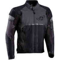 Ixon All Road Textile Motorcycle Jacket Black /Grey (Sm)
