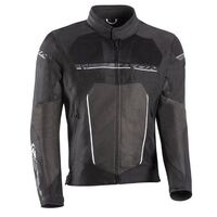 Ixon T-Rex Motorcycle Jacket - Black/White/Grey