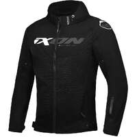 Ixon Fierce Motorcycle Jacket Black/Grey/White (Md)