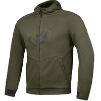 Ixon Touchdown Motorcycle Hoodie Khaki/Black 