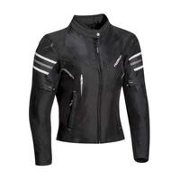 Ixon Ladies Ilana Motorcycle Jacket - Black/White