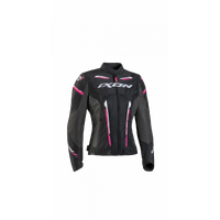 Ixon Striker Air Women's WP Motorcycle Jacket - Black/Anthracite/Fuchsia