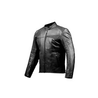 Ixon Cranky Air Leather Motorcycle Jacket Black (3Xl)