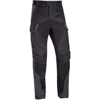 Ixon Eddas Textile Motorcycle Short Leg Pants - Black/Anthracite