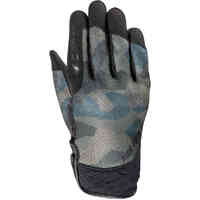 Ixon Rs Slicker Light and Ventilated Motorcycle Gloves -Khaki /Camo 