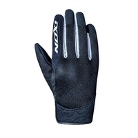 Ixon Rs Slicker Light and Ventilated Kid Motorcycle Gloves -Black /White 