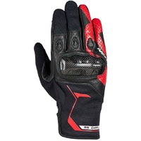Ixon RS Charly Roadster Light Technical and Modern Motorcycle Gloves - Black/Red