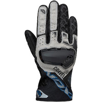 Ixon Gravel Air Motorcycle Gloves Black/Grey/Blue (Lg)