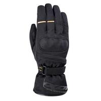 Ixon Womens Pro Field Motorcycle Gloves - Black/Gold 