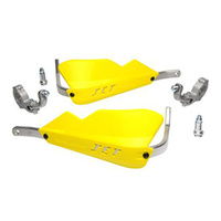 Barkbusters JET Handguard/Two Point Mount (Tapered) - Yellow