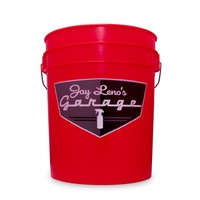 New Jay Lenos Garage 5 Caster Bucket Dolly (Red)