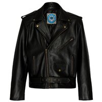 Johnny Reb Man's Kings Canyon Motorcycle Leather Jacket  - Black