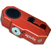 Kovix Alarmed Handle Bar Lock - Red