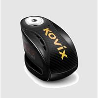 Kovix Alarm Disc Lock KNX10 Black With Reminder Cable & Mount